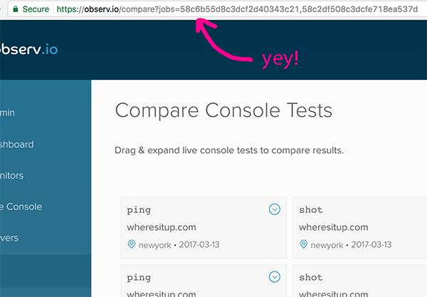 A handy querystring to load in selected jobs, rather than all of the jobs the user has ever run