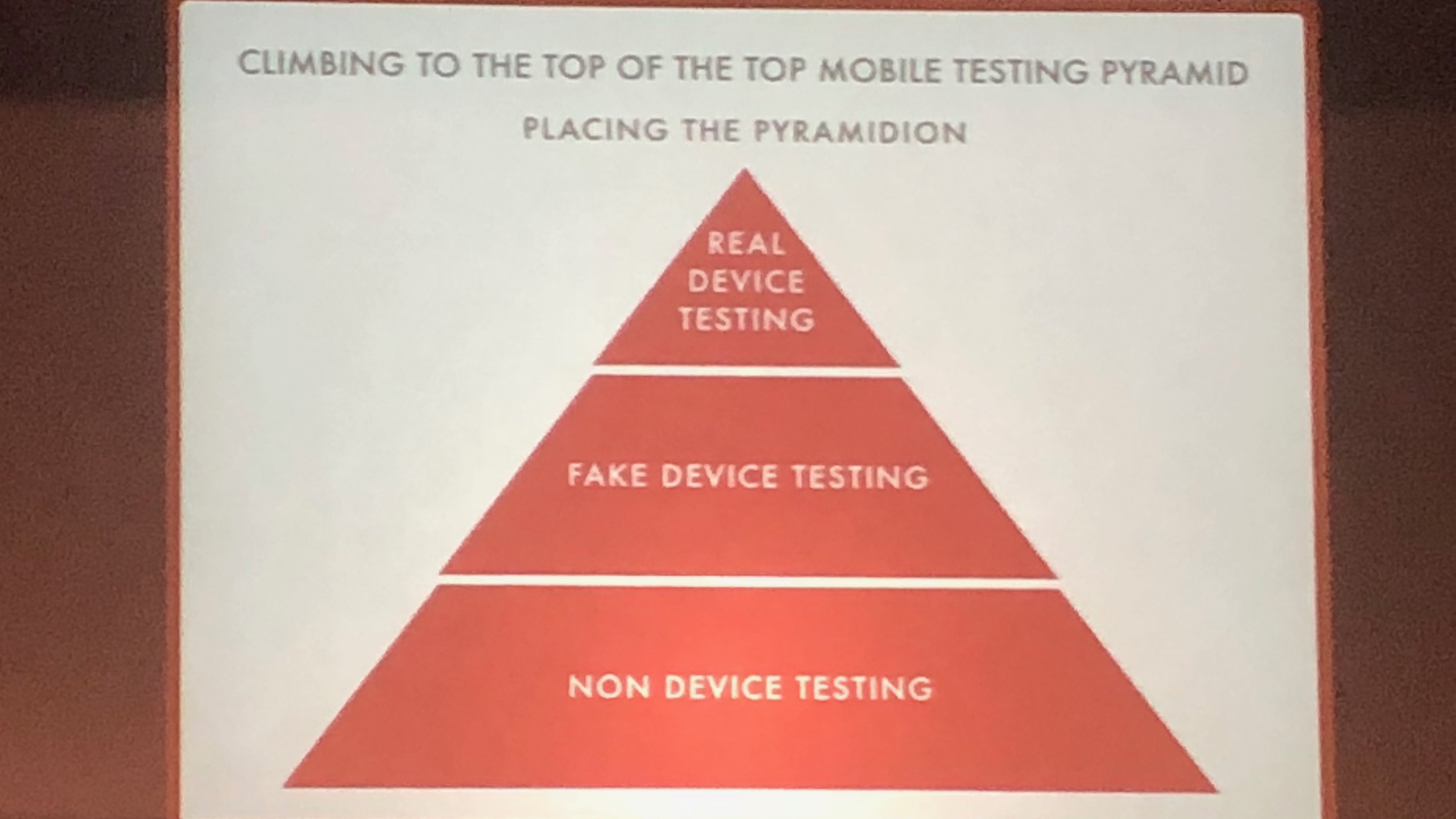 Clymer: mobile testing pyramid