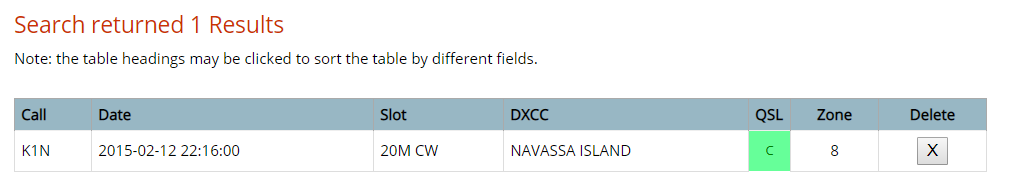 radio contact record