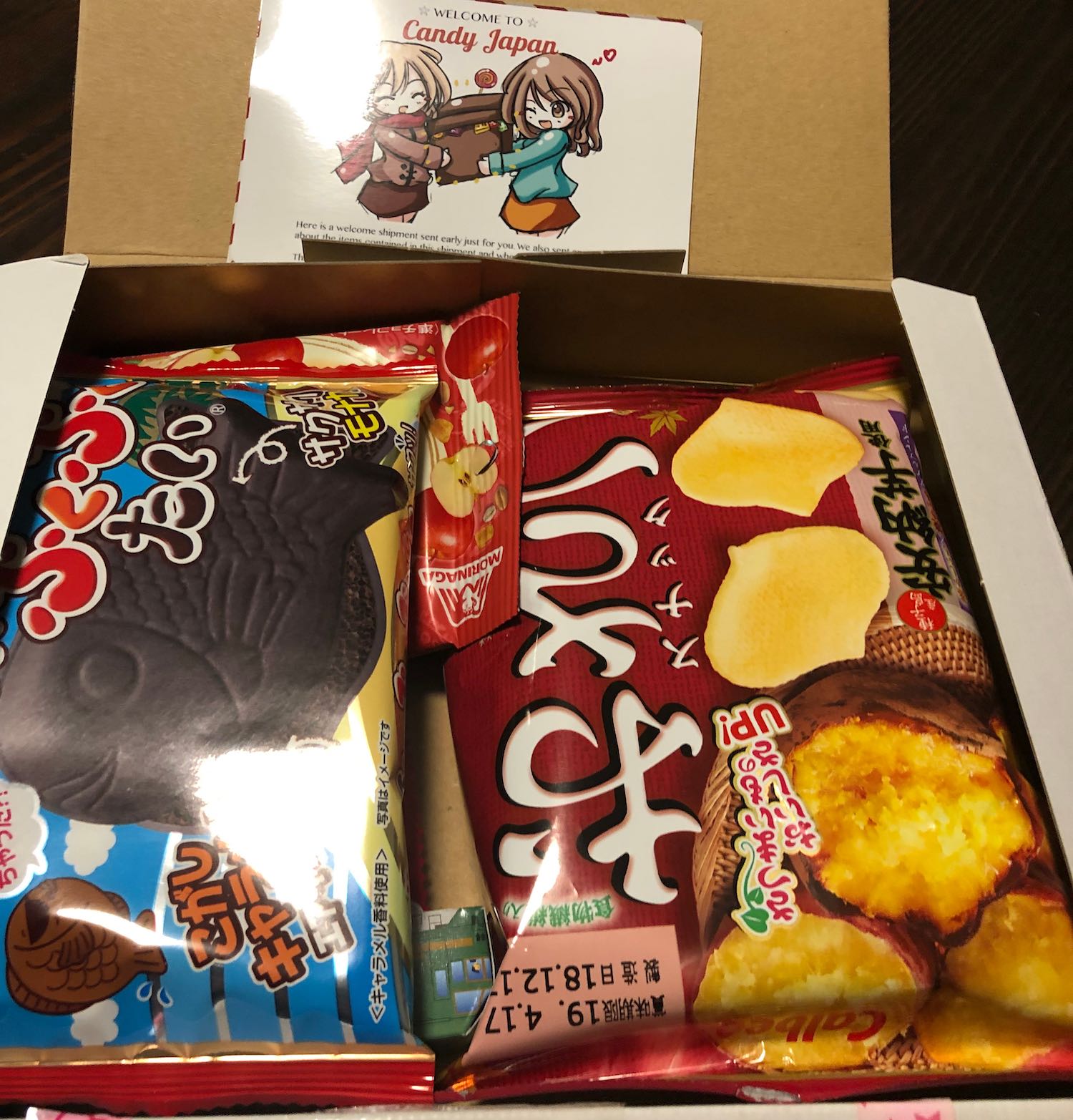 A box from Candy Japan