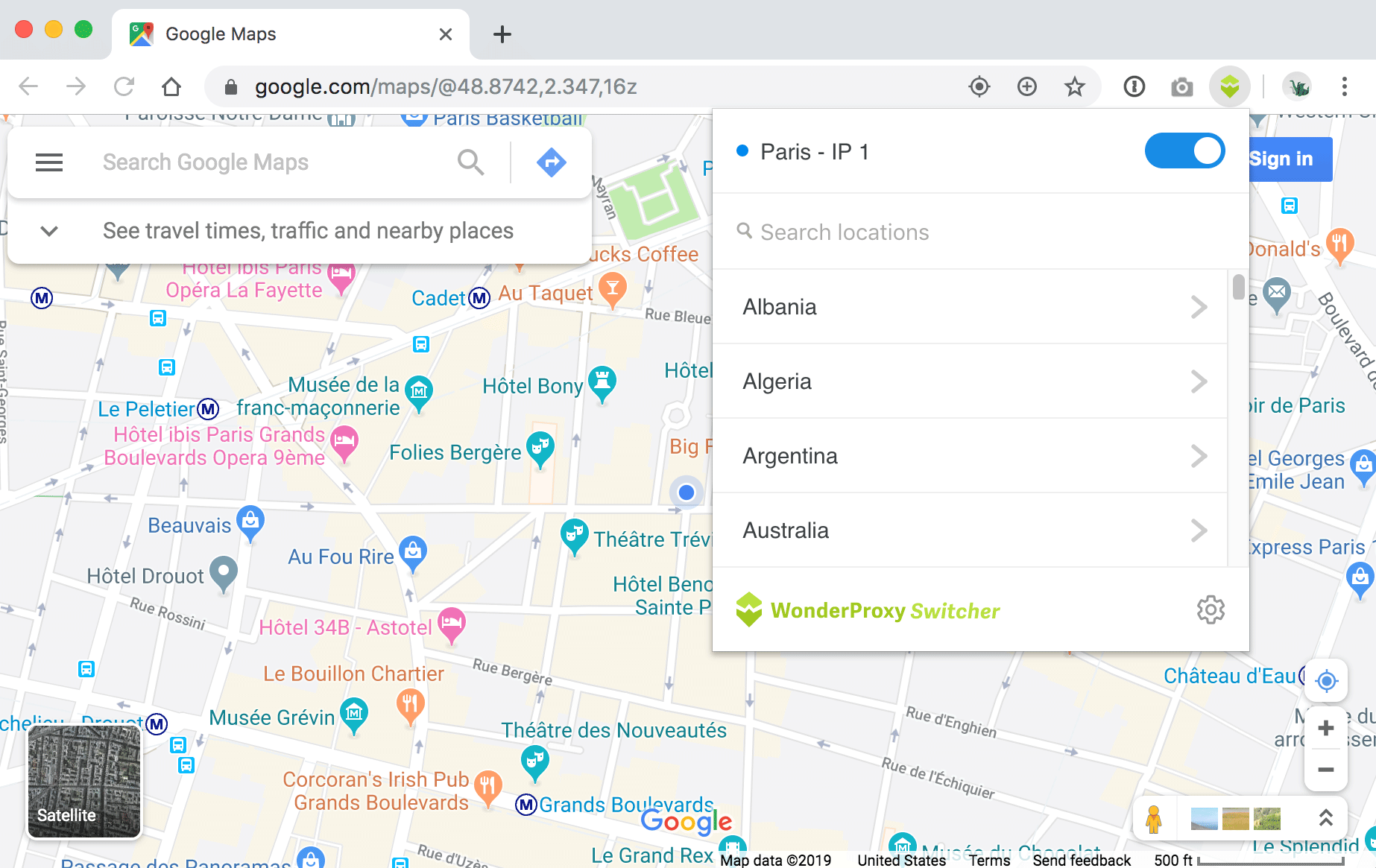WonderProxy Switcher now supports browser location testing ...