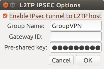 linux client vpn ipsec port